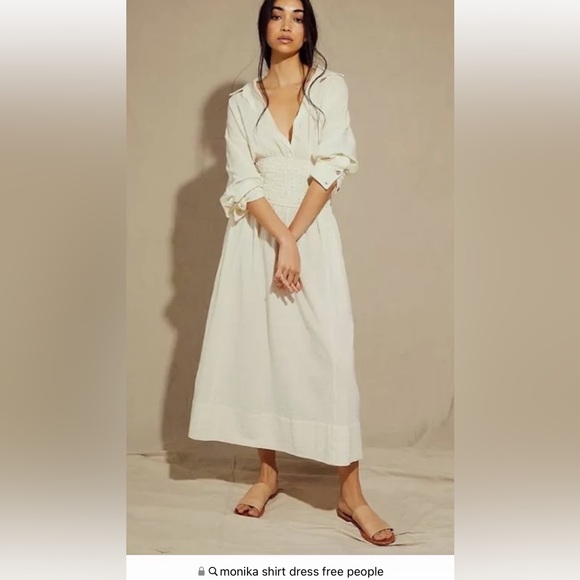 free people monika shirt dress Free People Free-est Monika Midi Dress